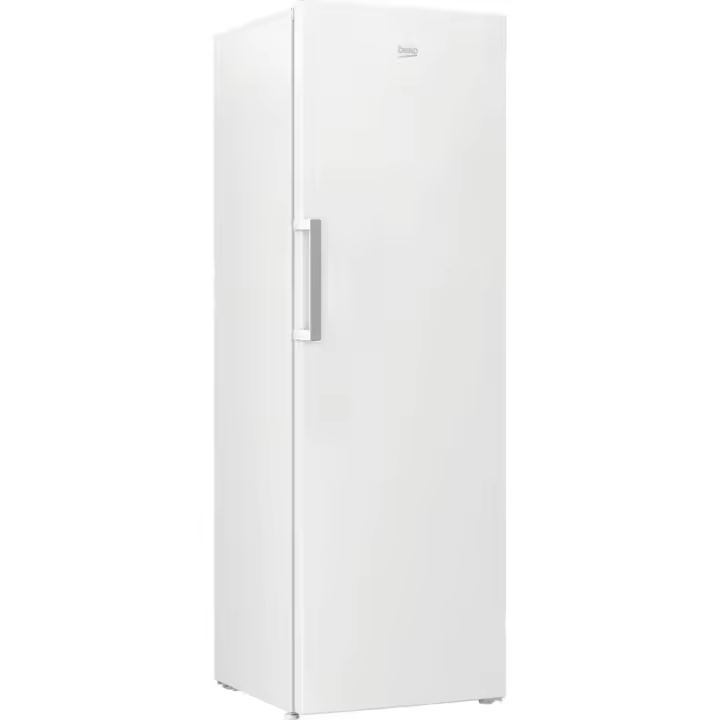 Beko - Frigorífico de una puerta RSSE415M41WN, 367 L, clase energética E, altura 171 cm, ancho 59 cm, color blanco, ideal para cocina independiente y familias - 1