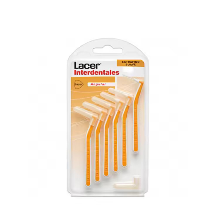 Lacer interdental angular extrafino suave 6 unidades - 1