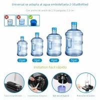 Bomba Eléctrica Para Botella De Agua Automática Con Soporte Recargable Dispensador De Agua Con Tanque De 1 Galón Diseño De Escritorio Material ABS Y Acero Inoxidable - details 6