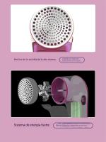 Trimmer Portátil De Pelusa Para Suéteres Ropa Cama Eliminación De Pelusa Ecológico Fuente De Alimentación: Batería Uso: Limpieza Material: ABS - details 5