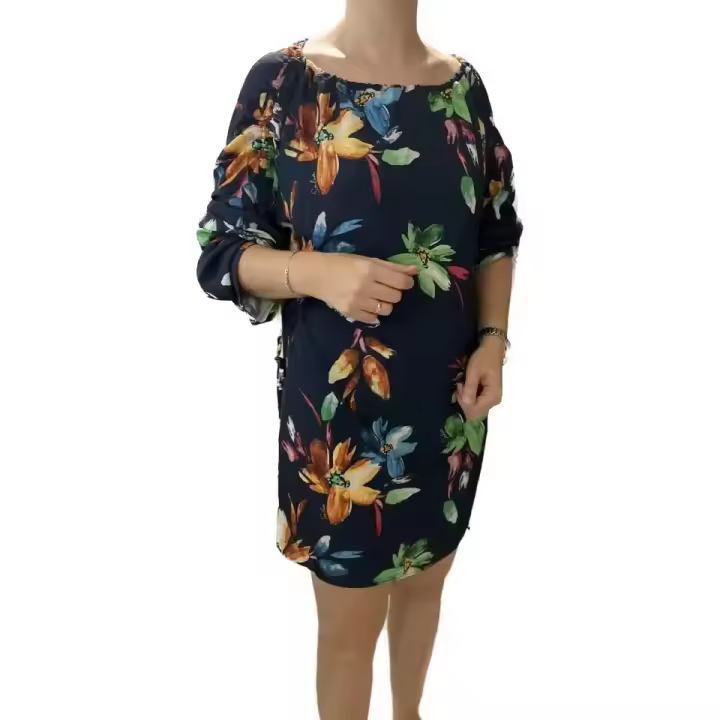 SALSA JEANS Vestido adaptable FLOW floreado con cremallera para MUJER - 1