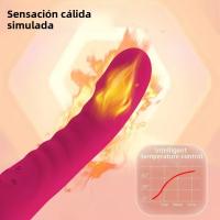 Vibrador AV Potente Para Mujeres Estimulador De G-Spot Y Clítoris Dildo Magic Wand Con Movimiento De Enfriamiento Masajeador De Vagina Juguetes Sexuales Para Adultos Hecho De Silicona - details 7