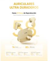 Auriculares - realme Buds Air 8, Maestro del Sonido AI, 3 micrófonos por auricular, Bluetooth 5.4, IP55, Batería 62mAh (auricular)/530mAh (estuche), Autonomía 14h/58h | Sonido alta resolución, Latencia ultra baja - details 18