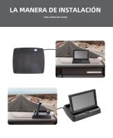 MJDOUD Monitor De Coche Con Cámara Trasera Pantalla TFT LCD HD De 4.3 Pulgadas Cámara De Apoyo LED Para Estacionamiento Fácil Instalación - details 8