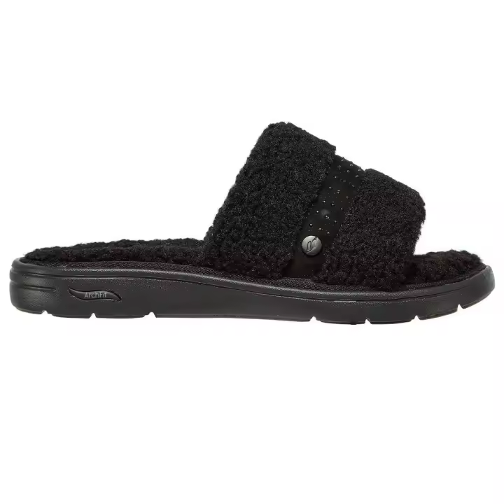 Skechers Arch Fit Lounge Sandalias para mujer negras en sintético 71027 - 1