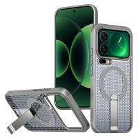Funda Magnética De Disipación De Calor Para Xiaomi 17 ProMax 15T 14T pro Shockproof Transparente Con Soporte Oculto Compatible Con Magsafe - details 4