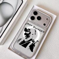 Funda De Teléfono J-jeff B-Buckley Singer Para iPhone 17 16 15 14 13 12 pro Max plus Funda Transparente Magnética Delgada Compatible Con Carga Inalámbrica - details 5