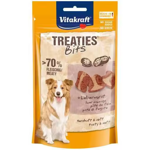 Vitakraft Treaties +Salchicha (Perros , Snacks , Galletas) - 120 GR - 1