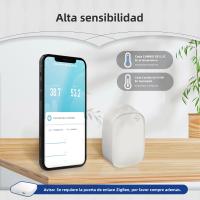 Sensor Inteligente De Temperatura Y Humedad MOES Tuya Zigbee Para Interior Monitoreo Por APP Compatible Con Alexa Y Google Home Batería Recargable - details 10