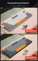 TECLADO MECÁNICO GAMING REDRAGON L61-B RGB USB Mini 61 Teclas Para Jugador Con Bolígrafo De Mano Grande 1.2X Mayor Tecladillo Ergonómico Para PC Y Laptop - details 13