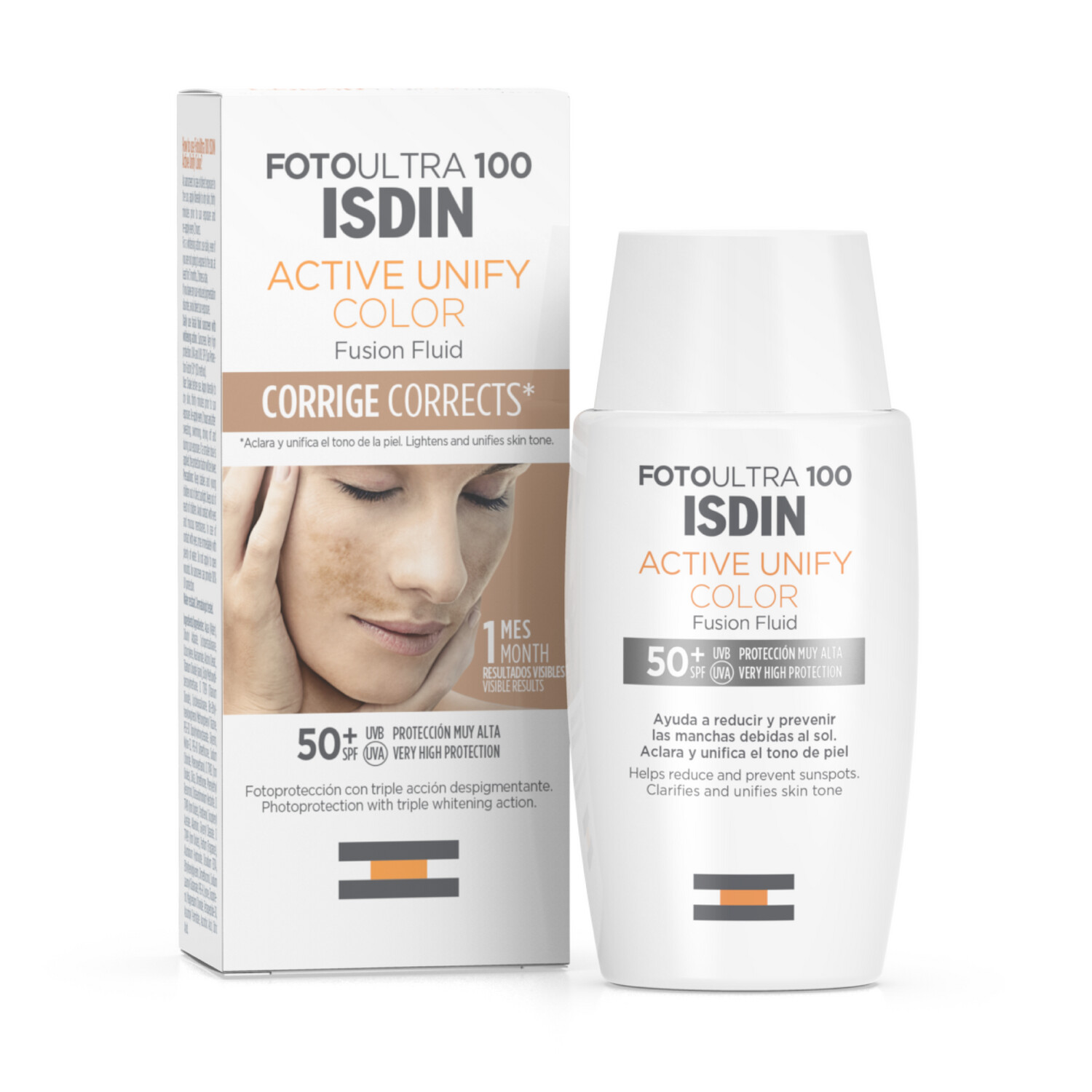 Isdin Fotoultra 100 Active Unify Color Spf50+50ml