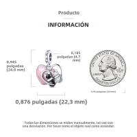 Encantos De Animal Colección Plata Francés Bulldog Gato Mariposa Ladybug Para Pulseras Originales Joyería Hechas a Medida - details 5