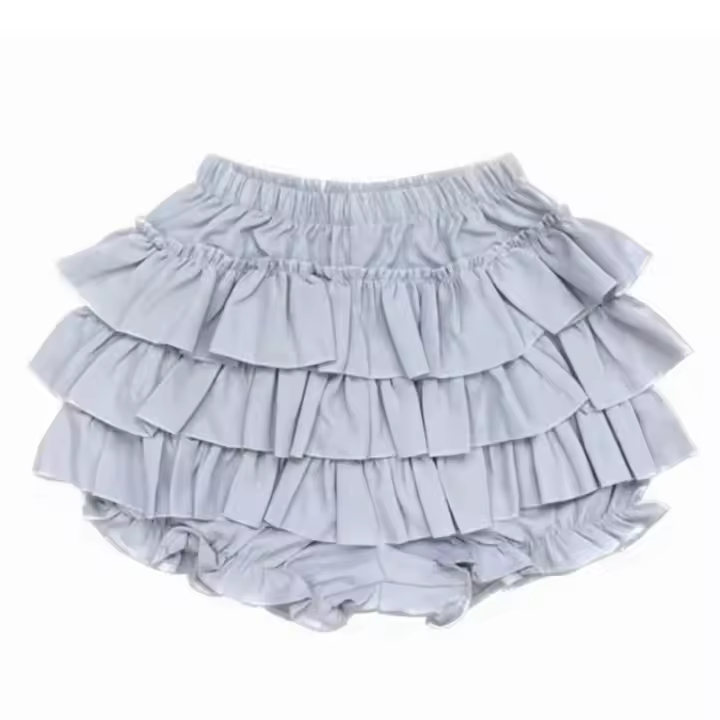 Falda Mini De Encaje Con Volantes Y Shorts Integrados Estilo Kawaii Lolita Jirai Kei Para Mujer Suave Y Dulce Con Volantes Multicapa - 1