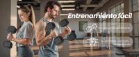 SONGMICS Juego de 2 Mancuernas Hexagonales, para Entrenamiento, Fortalecimiento, Levantamiento de Pesas en Casa, Gimnasio - details 0