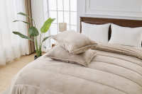 KingnetStore - Edredón Grueso con Borrego Sherpa 600 g/m² - 3 Tamaños con 1/2 Fundas de Almohada – Franela, Relleno, Borrego - details 5