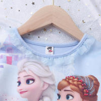 Vestidos De Princesa Para Niñas Con Manga Larga Y Cierre De Cremallera Disfraz De Elsa De Frozen Ropa De Fiesta De Cumpleaños Otoño - details 5