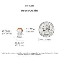 Colgante De Gato Luna Estrella En Plata Para Mujer Pendiente De Earphone Dangle Joyería De Moda DIY Regalo Bangle Bracelet Fit - details 176