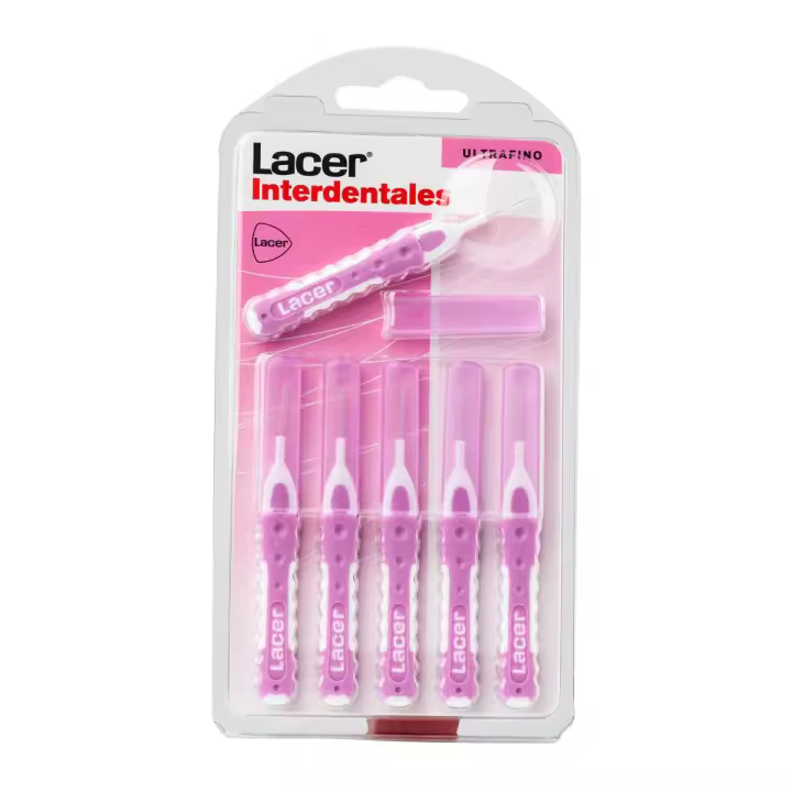 Lacer cepillo interdental ultarfino recto 6 unidades - 1