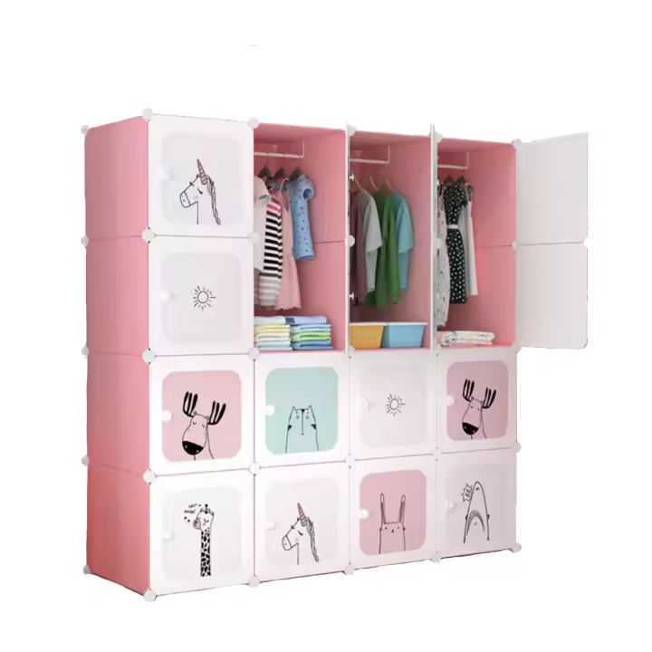 MAGIC SELECT Armario Modular Infantil, Estantería de Módulos, Ropero para Niños, Organizador Modular, Estante de Almacenamiento para Hogar - 1