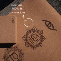 Naturyoga l Esterilla de Yoga Premium de Corcho Sand Karmandala l Corcho Natural l Antibacteriana l Antideslizante - details 1