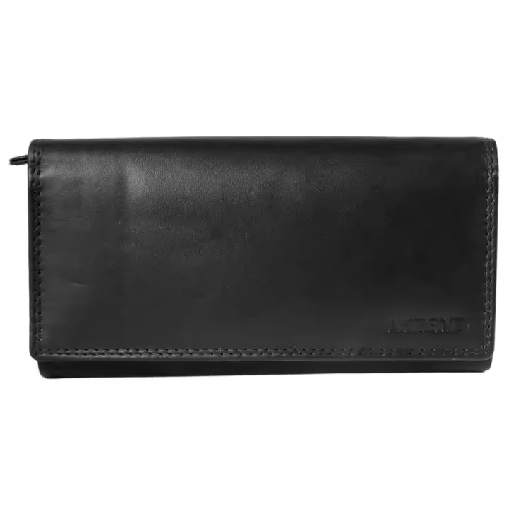 Akzent® Cartera Senhora em Pele Genuína - 1