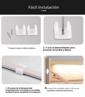 Tira De LED COB Neón USB 5V Con Interruptor Táctil Penetrable Para Armario De Cocina Luz De Techo Sin Agujero Abierto Certificación CE RoHS UL Vida Útil 50000Hrs - details 7