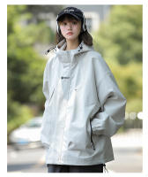 Chaqueta De Senderismo Impermeable Para Mujer Chaqueta Deportiva a Prueba De Viento Con Capucha Chaqueta De Rodeo Y Corrida Al Aire Libre - details 2