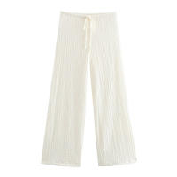 Willshela Conjunto De Moda Para Mujer 2 Piezas Top De Tangara Y Pantalones Vintage Con Cintura Alta Conjunto Chic De Verano - details 8