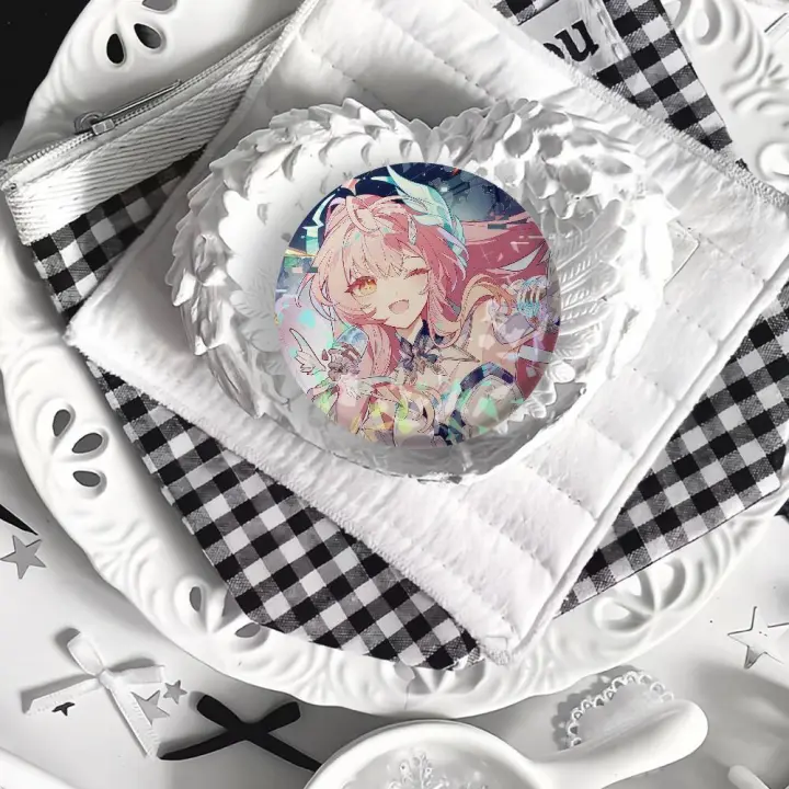 Broche Creativo De Juego Wuthering Waves Aemeath Accesorios Para Mochilas Regalos Great Para Amigos Y Niños Tamaño 2.5x2.5cm - 1