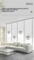 Cortinas De Blackout Con Pliegues Para Rollos Zébra No Tejidas Alta Protección Solar Para Dormitorio Sala De Estar Baño Balcon Decoración - details 0