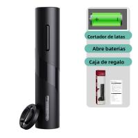Abrevidrio Eléctrico Recargable Automático O Con Baterías Herramienta De Apertura De Botellas De Vino Para Cocina Y Bar Eco-amigable - details 16