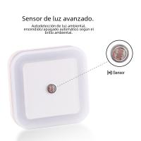 Luz Nocturna LED Sin Cable Sensor Mini Cuadrado Para Bebés Y Niños Habitación Dormitorio Pasillo Iluminación Lampara - details 4