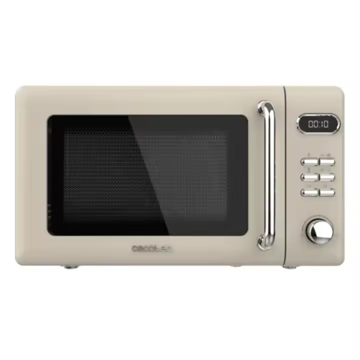 Cecotec ProClean 5110 Retro Microondas con Grill 20L 700W Beige - 1