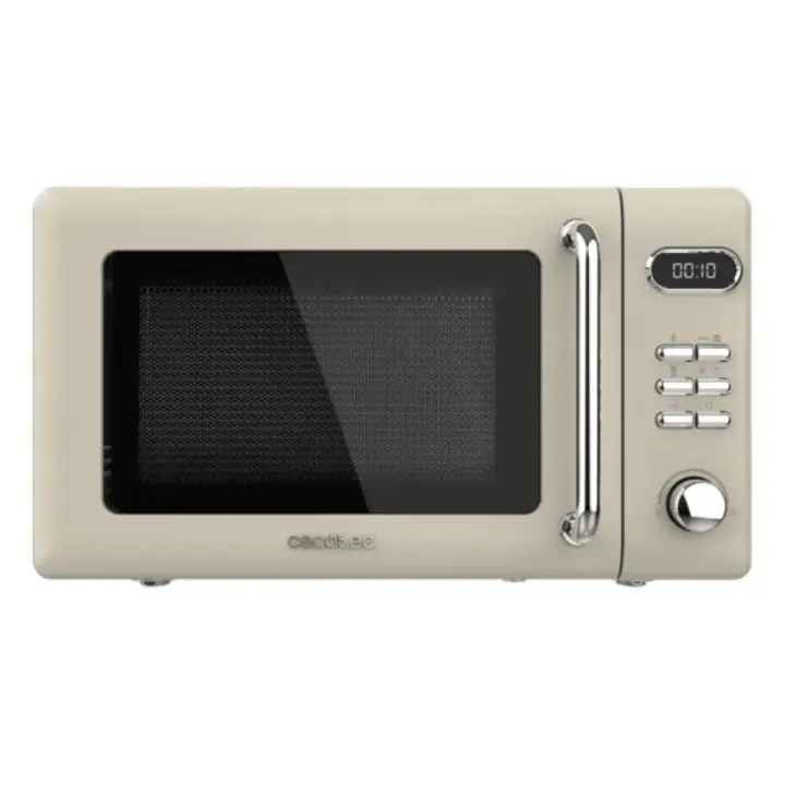 Cecotec ProClean 5110 Retro Microondas con Grill 20L 700W Beige - 1
