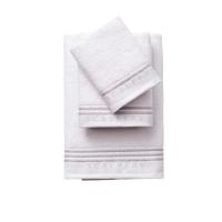 Set toallas de baño (tocador 30x50cm + manos 50x90cm + baño 70x140cm) 450GSM en algodón varios colores Scalpers Home - details 0