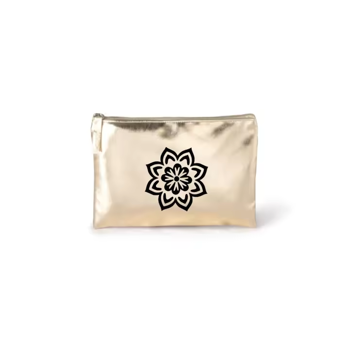STAMINA Neceser Mandala Dorado - Diseño Exclusivo - Ideal para Regalo - 1