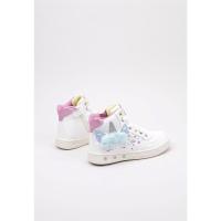 Geox J SKYLIN GIRL C Zapatilla Deportiva Alta niña Blanco - details 2
