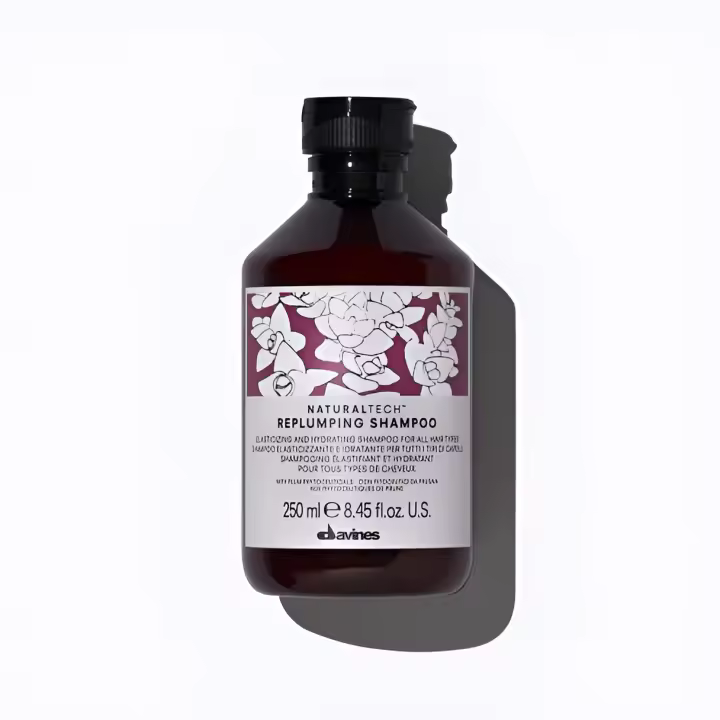 Davines NaturalTech Replumping Shampoo Brillo - Hidratación - Rellenante - 1