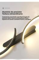 Lámpara De Pared Moderna En Forma De C LED Minimalista Para Decoración De Hogar Sala De Estar Dormitorio Pasillo Oficina Instalación En Pared Material Aluminio - details 19