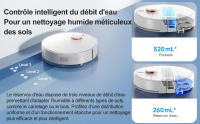 Xiaomi Robot Vacuum S40C, Potente ventilador de succión 5000 Pa, Depósito de agua y depósito de polvo de alta capacidad - details 3