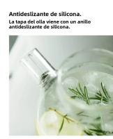 Tetera De Vidrio Resistente Al Calor 1.8/1L Transparente Con Cubierta De Madera Y Filtro Removible VIE LENTE Herramienta Para El Hogar - details 8