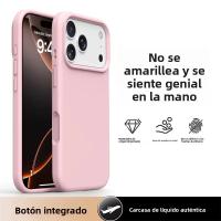 Funda De Teléfono De Silicona Suave Y Líquida De Lujo Para iPhone 17 pro Max 17 Air 16 pro Protección Antichoque Y Anti-Resbaladizo - details 11