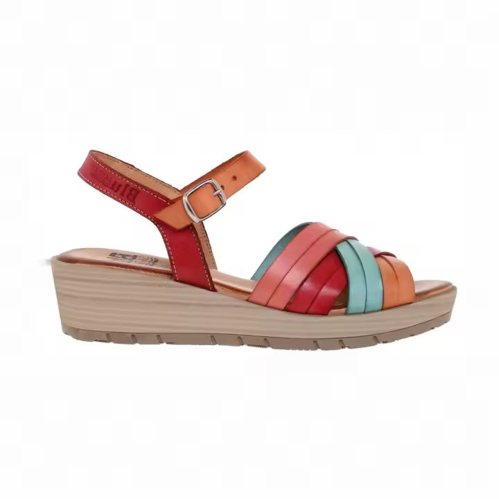 Sandalias de Piel by Blusandal Piel Piel Piel rellena de gel - 1