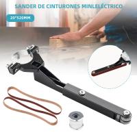 Banda Sándwich De Torno Para Amoladora De Ángulo Modificada Máquina De Amolado Para Modelos 100 115 125 Ideal Para Madera/Metales Pintura Y Laminado - details 0