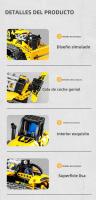 Modelo De Robot RC De 3 En 1 Para Niños Juguete De Bloques De Construcción De Camión Excavadora Y Bulldozer Regalo Para Niños - details 16