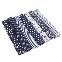 7PCS Tela De Algodón De 50 X 50cm Para DIY Patchwork Bordado Costura Scrapbooking Arte Y Manualidades Tela De Brocado De Alta Calidad Antiestática - details 25
