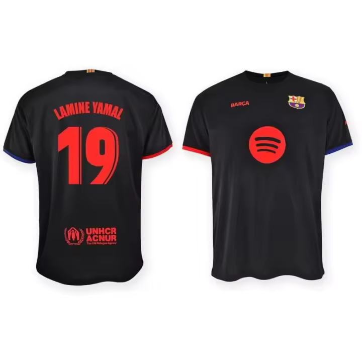 Lamine Yamal camiseta 19 Segunda equipación 24-25 Fútbol Club Barcelona réplica oficial adulto producto oficial 2ADULYAMA2425 - 1