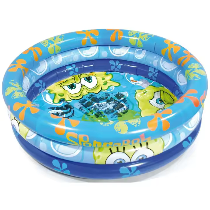Piscina hinchable 110 cm, con diseños exclusivos de Bob Esponja (8300) - 1