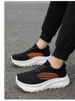 Zapatos De Diario Para Hombre Suela De Goma Plana Transpirable Y Duradera Zapatillas De Exterior Con Diseño Minimalista Talla Verdadera Para Verano - details 11