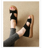 Sandalias Romanas Para Mujer Con Un Tirante Suela Suave Sandalias Planas Transpirables Zapatillas De Playa Comodidad Elevada Estación De Verano - details 13